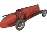 Fiat Mefistofele (1923) 3D Model preview