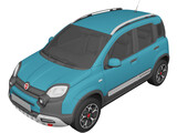 Fiat Panda Cross (2021) 3D Model preview