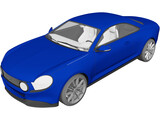 Fiat Torino Concept Coupe 3D Model preview