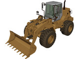 Fiatallis Loader FR-130 3D Model preview