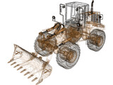 Fiatallis Loader FR-130 3D Model