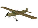 Fieseler Fi 156C Storch 3D Model preview