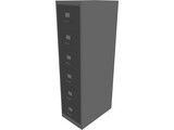 File Cabinet 3D Model preview