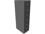 File Cabinet 3D Model