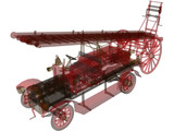 Fire Engine Dennis 3D Model