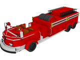 Fire Engine 3D Model preview