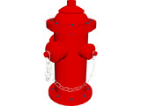 Fire Hydrant 3D Model preview