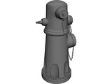 Fire Hydrant 3D Model preview