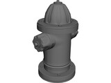 Fire Hydrant 3D Model preview