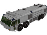 Firefight Truck 3D Model preview