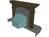 Fireplace 3D Model