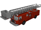 Firetruck 3D Model preview