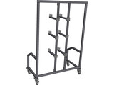 Fixture Rack 3D Model preview