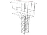 Flag Stand 3D Model