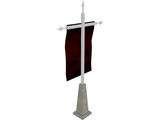 Flagpole 3D Model preview