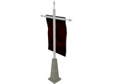 Flagpole 3D Model
