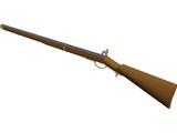 Flintlock Rifle 3D Model preview