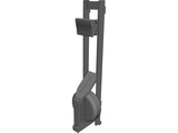 Floor Row Machine 3D Model preview