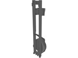 Floor Row Machine 3D Model