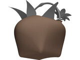 Flowers Basket 3D Model