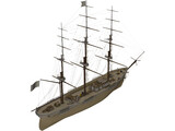 Flying Cloud 3D Model