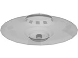 Flying Saucer 3D Model