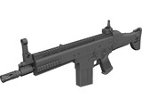FN SCAR 3D Model preview