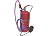 Foam Extinguisher 50L 3D Model preview