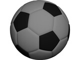 Football 3D Model preview