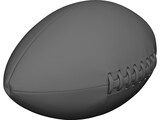 Football 3D Model preview