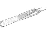 Forceps for Eye Surgery 3D Model