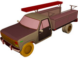 Ford (1980) 3D Model preview