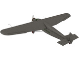 Ford A5 Trimotor 3D Model