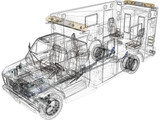 Ford Ambulance 3D Model