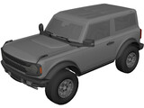 Ford Bronco (2021) 3D Model preview