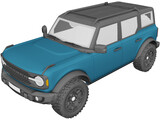 Ford Bronco (2021) 3D Model preview
