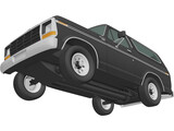 Ford Bronco Wagon (1978) 3D Model