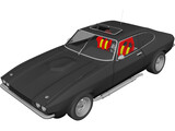 Ford Capri mk3 3D Model preview