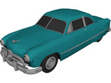 Ford Club Coupe Classic (1949) 3D Model preview
