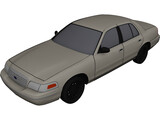 Ford Crown Victoria (2000) 3D Model preview