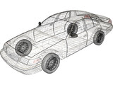 Ford Crown Victoria (2000) 3D Model