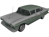 Ford Custom Fordor (1957) 3D Model preview