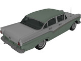 Ford Custom Fordor (1957) 3D Model