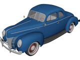 Ford Deluxe (1940) 3D Model preview