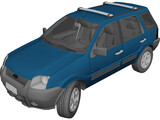 Ford EcoSport FreeStyle (2007) 3D Model preview