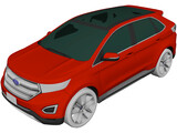 Ford Edge (2015) 3D Model preview