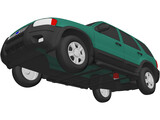 Ford Escape XLT (2001) 3D Model
