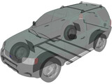 Ford Escape XLT (2001) 3D Model