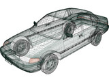 Ford Escort (1994) 3D Model