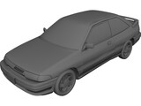 Ford Escort (1997) 3D Model preview